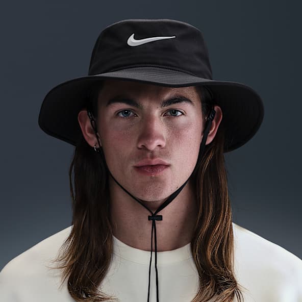 【Ｌ】NIKE UPF40 + ANTI - UV BUCKET HAT Nike UV Bucket Golf Black Hat for sale online | eBay